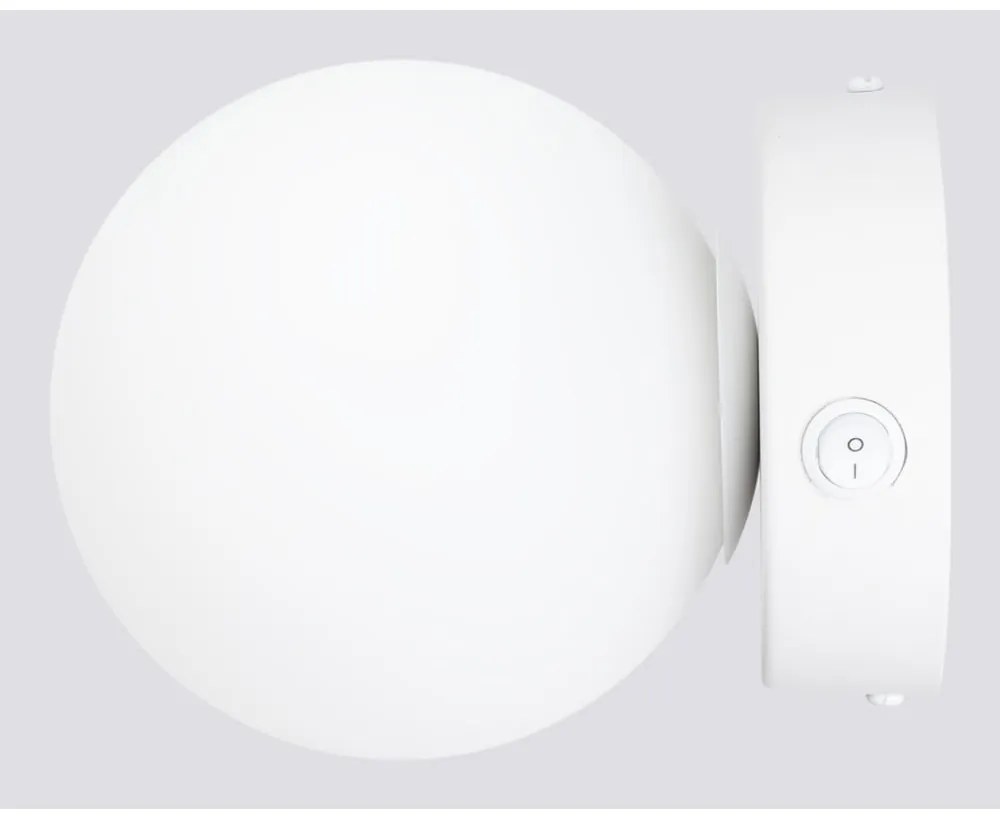 Biały kinkiet Blaze – Sollux