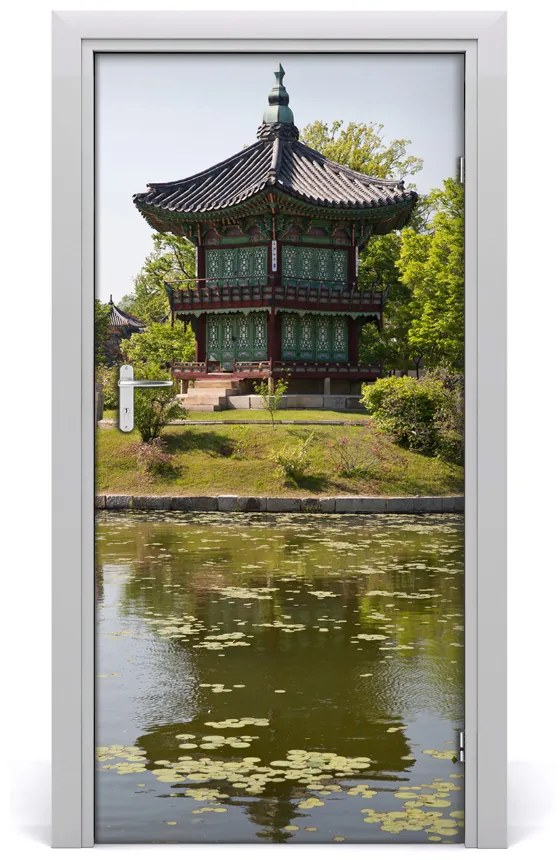 Naklejka fototapeta na drzwi Park Japoński
