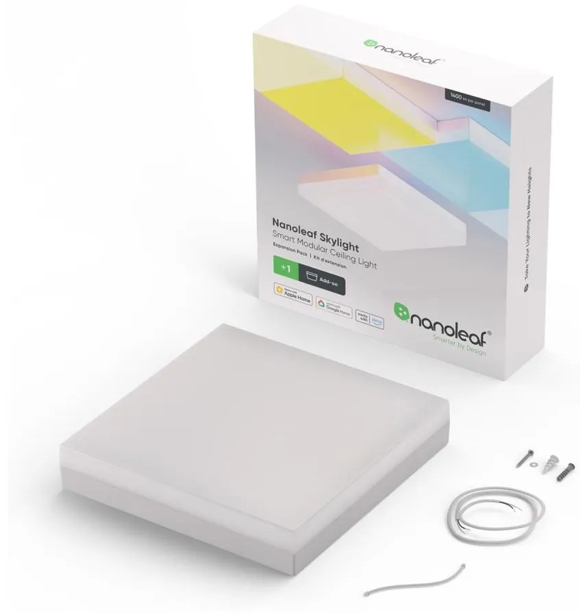 Nanoleaf NF083K02-3SL-Zestaw przedłużający LEDRGBW Oświetlenie ściemnialne 16W/230V 2700-6500K Wi-Fi