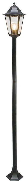 Zewnetrzna Klasyczna stojąca lampa zewnętrzna czarna 170 cm IP44 - Nowy Orlean Rustykalny / Vintage Oswietlenie zewnetrzne