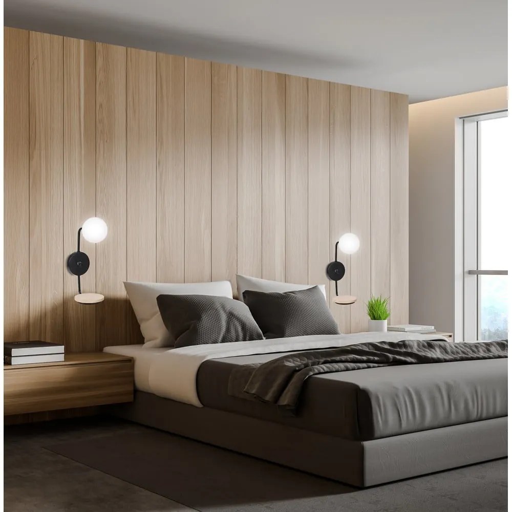 Czarny kinkiet Ponio – Candellux Lighting