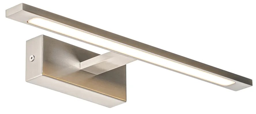 Stalowa lampa ścienna 41,5 cm z LED IP44 - JerreDesignerski Oswietlenie wewnetrzne
