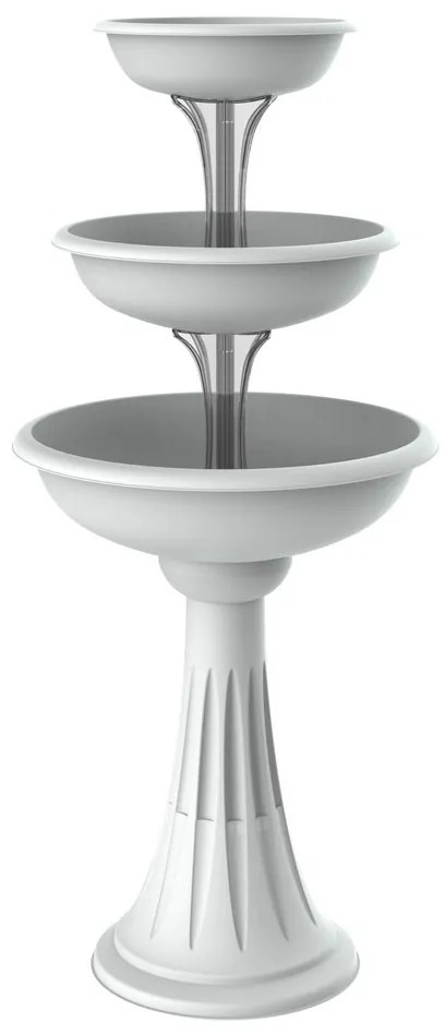 Kaskada kwiatowa Trevy biały, 50 x 114 cm