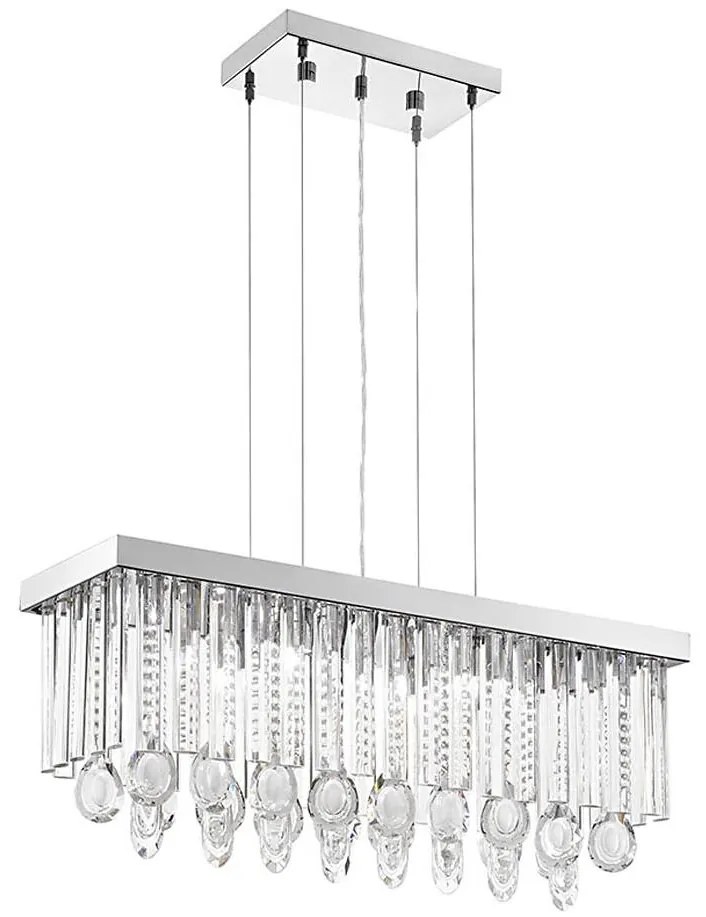 Eglo 93422 - Lampa wisząca CALAONDA 7xG9/33W/230V