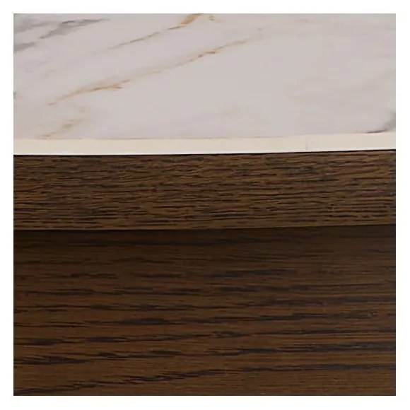 Okrągły rozkładany stół z ceramicznym blatem ø 120 cm Southampton – Actona