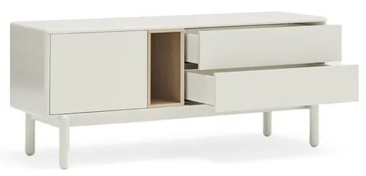 Kremowa szafka pod TV 140x56x40 cm Corvo – Teulat
