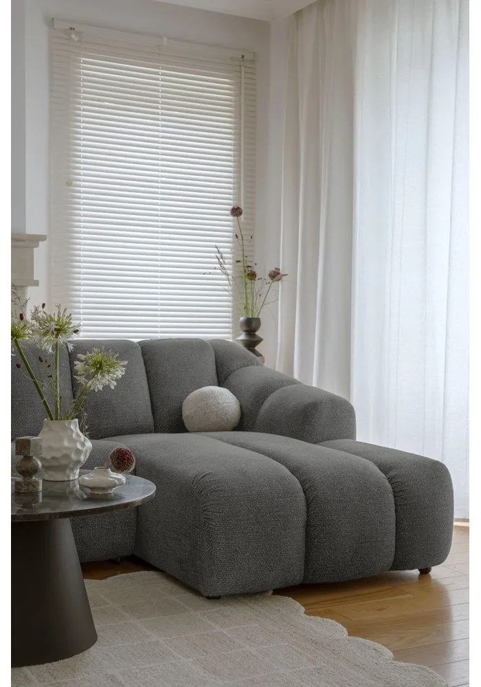 Szary narożnik (lewostronny/w kształcie litery U) Shell – Miuform