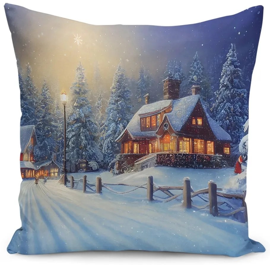 Poszewka na poduszkę ze świątecznym motywem 43x43 cm – Mila Home