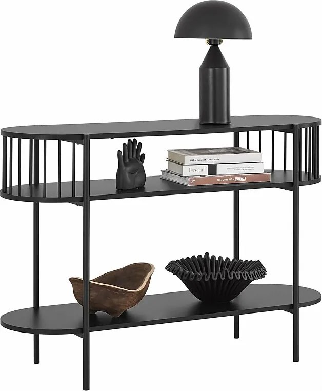 Stół konsolowy z 2 półkami FSB90-SCH