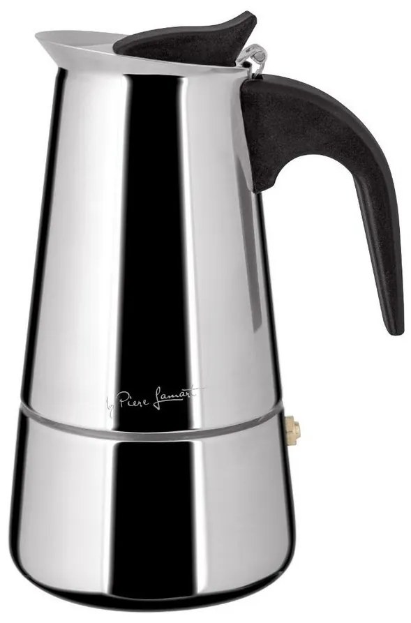Lamart LT7076 Moka dzbanek Kaffe, stal nierdzewna, 4 filiżanki, M