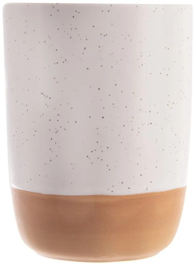 Kremowe ceramiczne filiżanki do latte zestaw 6 szt. 340 ml Statek – Orion