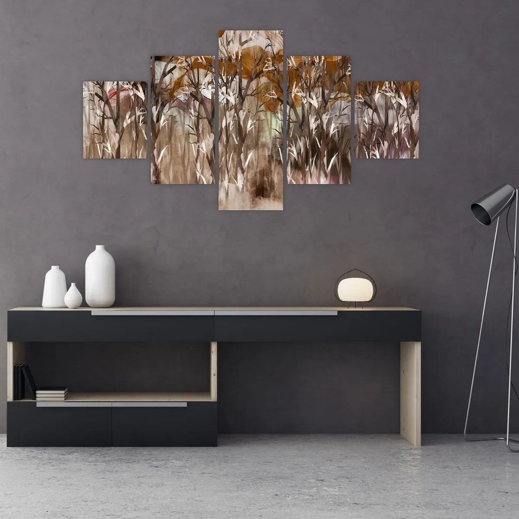 Obraz - Drzewa (125x70 cm)