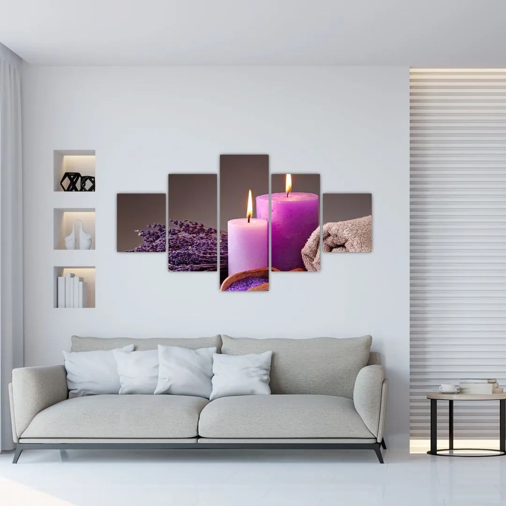 Obraz rzeczy spa (125x70 cm)
