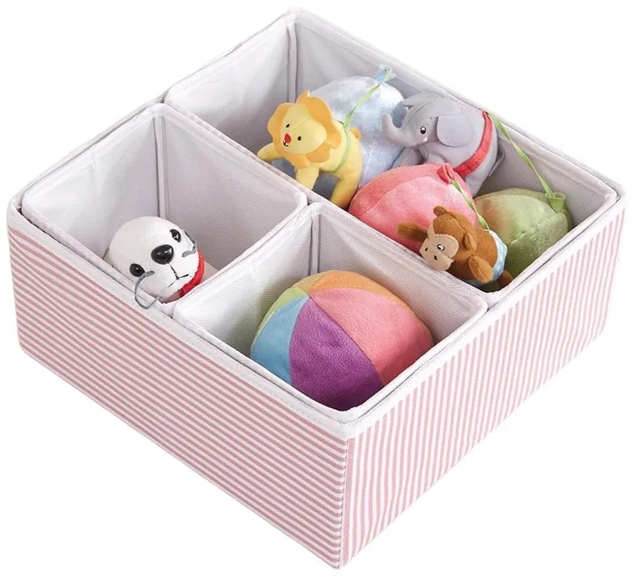 Tekstylne organizery do szuflady zestaw 4 szt. – Mioli Decor