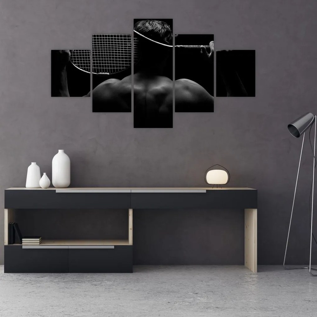 Obraz - Tenisista (125x70 cm)