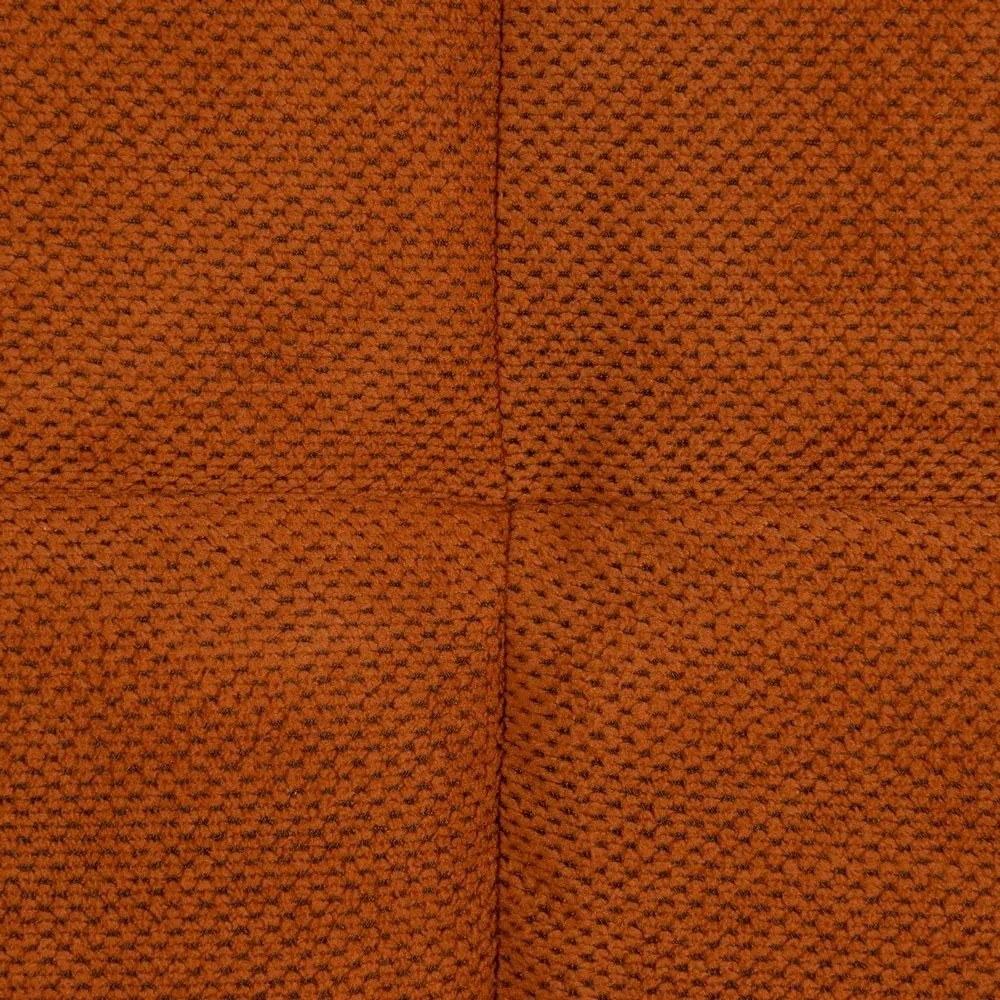 Ceglasta rozkładana sofa z tkaniny szenilowej 175 cm – Ixia