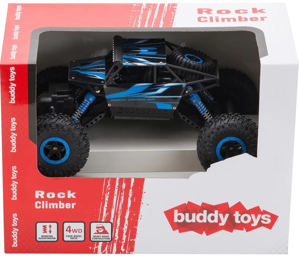 Samochód zdalnie sterowany Buddy Toys BRC 18.611 „RC Rock Climber”, niebieski