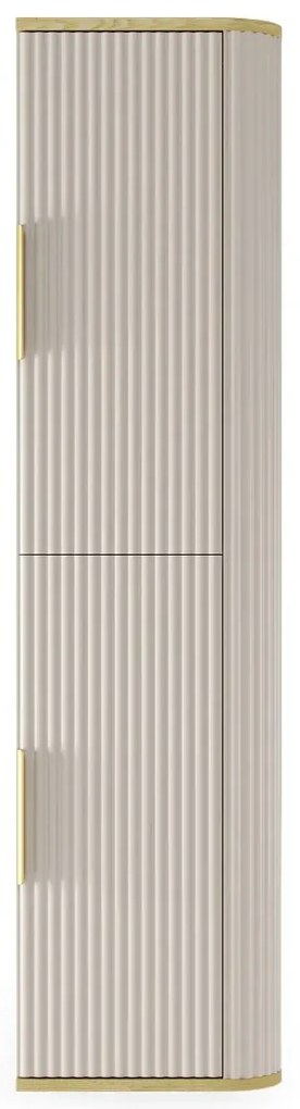 Szafka łazienkowa RIVELA 2D 40x160cm kaszmirowa STRAMA