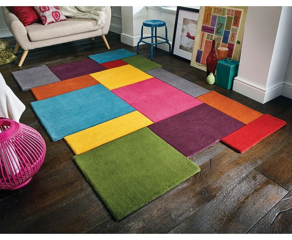 Dywan wełniany Flair Rugs Collage, 200x290 cm