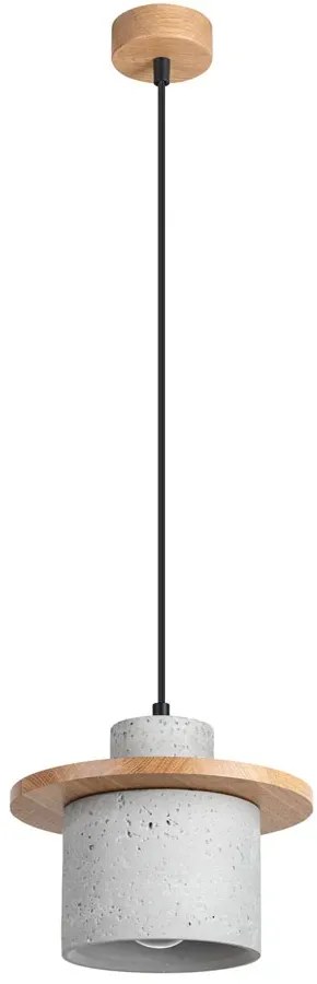 Nowoczesna betonowa lampa nad wyspę A0-T83