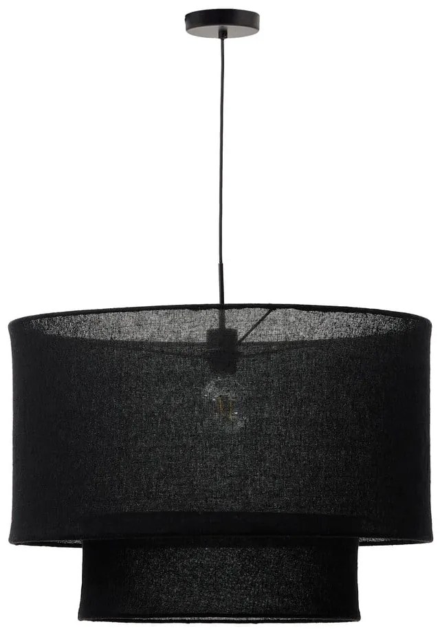 Czarny abażur ø 60 cm Mariela – Kave Home