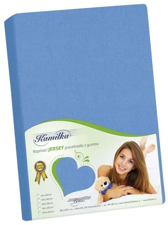 Bellatex prześcieradło niebieskie