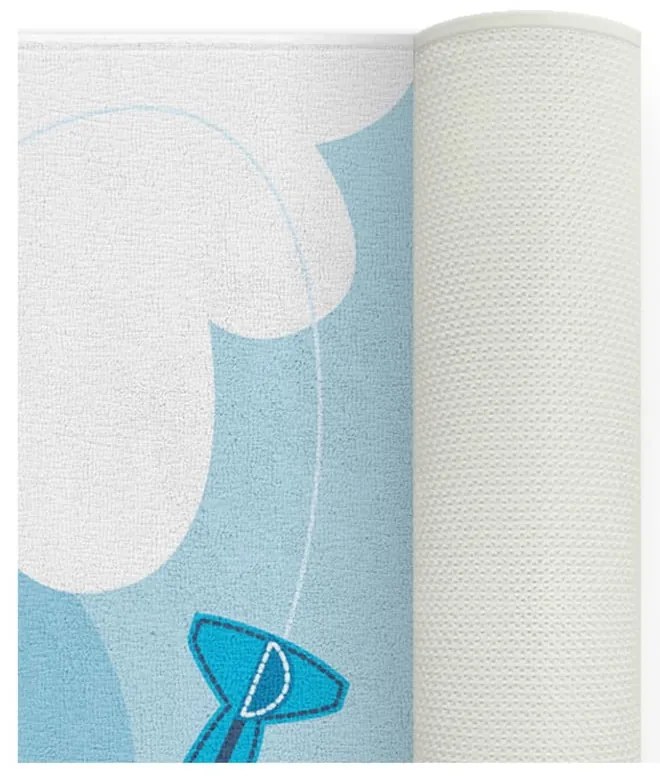 Niebieski dywan dziecięcy 80x140 cm Around the World – Oyo Concept
