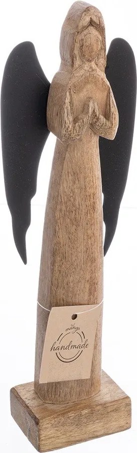 Drewniana figurka (wysokość 27 cm) Angel – Orion