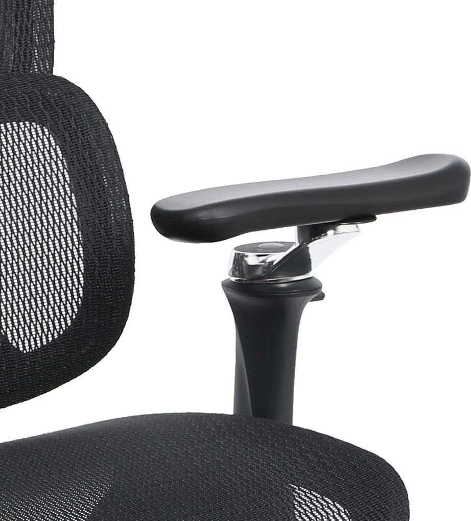 Krzesło biurowe LEVEL, czarna