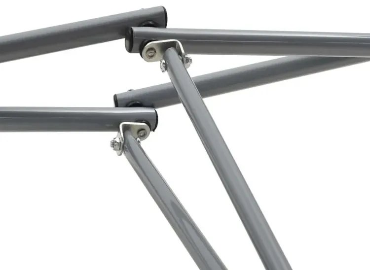 Niebieski hamak ze składanym stelażem K6-P84