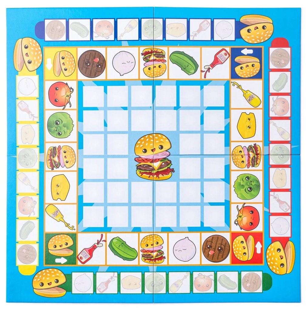 Educa Gra Przygotuj swój hamburger