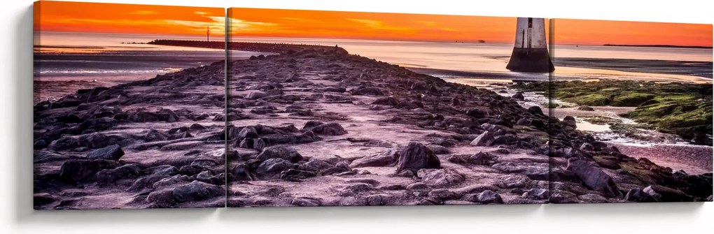 Obraz latarni morskiej (170x50 cm)