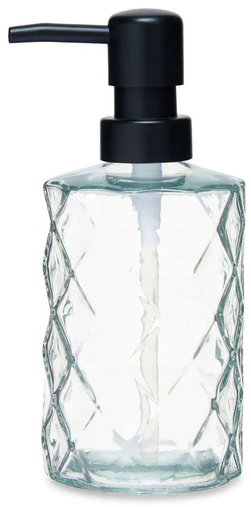 Szklany dozownik w romby, 410 ml