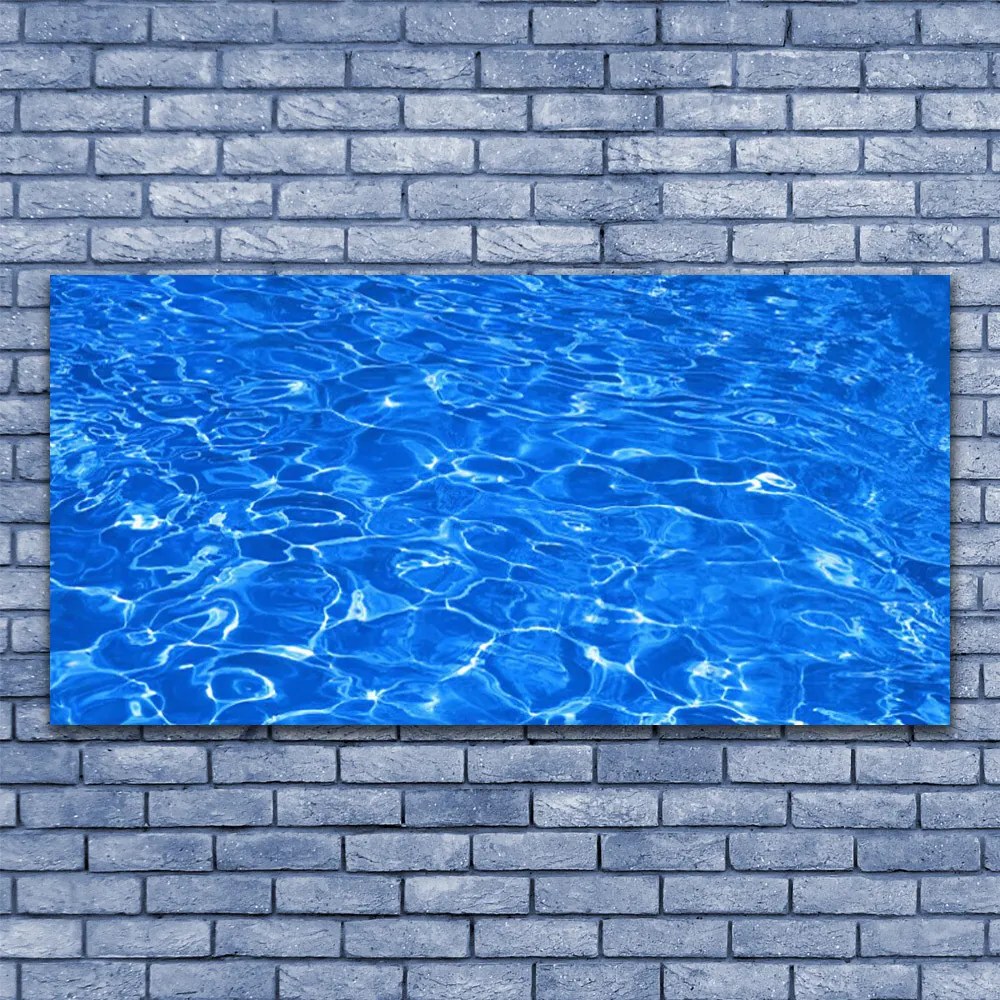 Obraz drukowany na płótnie Dynamiczna Ekspresja Wody