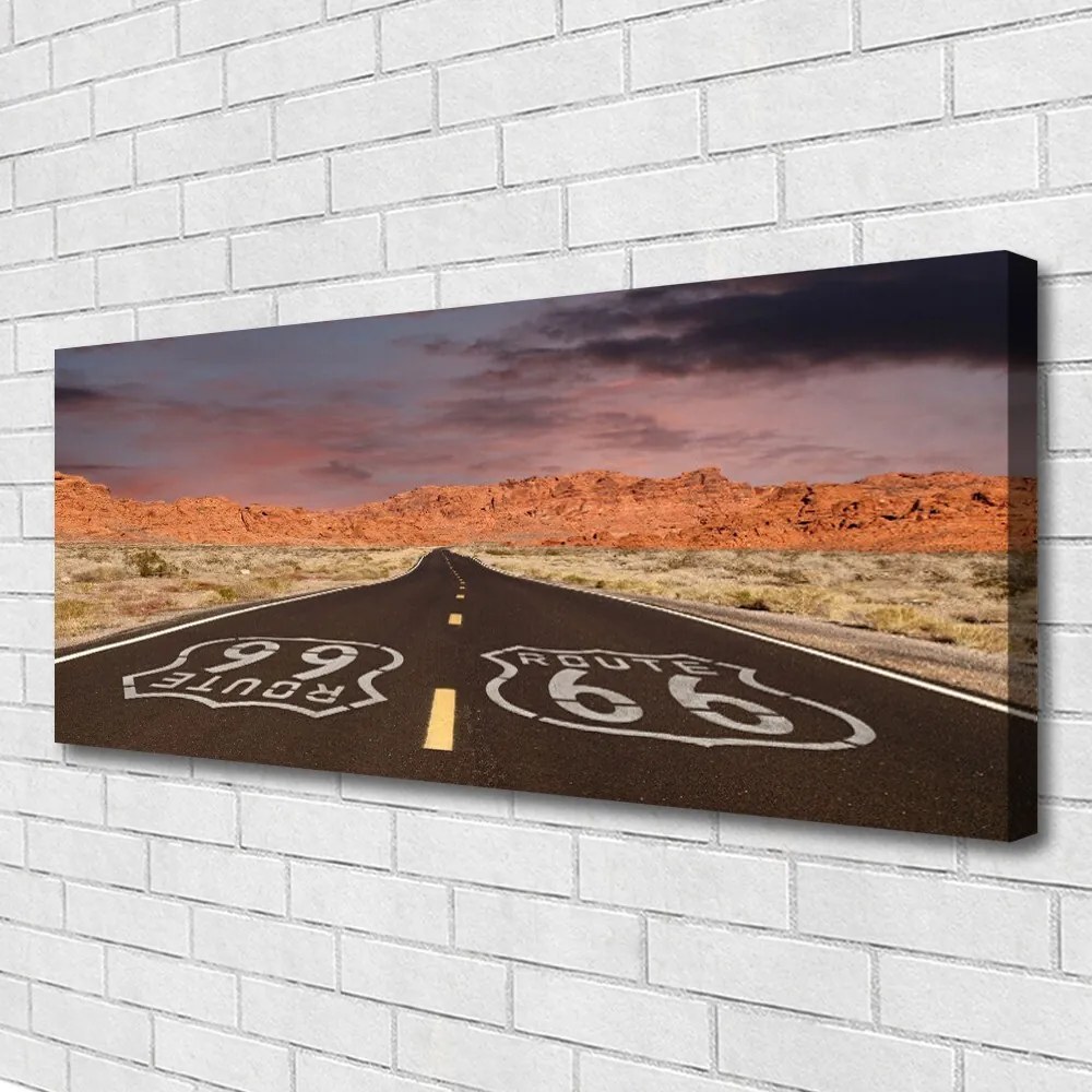 Obraz canvas Bezkresna Droga ku Horyzontowi