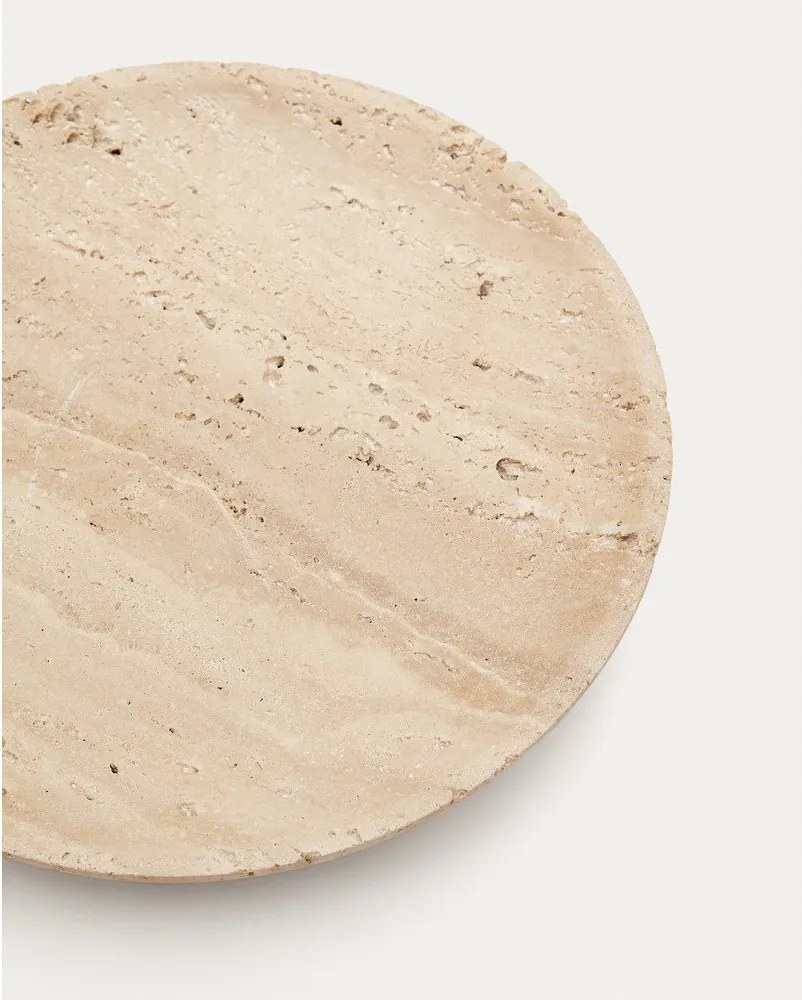 Kamienna taca dekoracyjna ø 18 cm Madlena – Kave Home