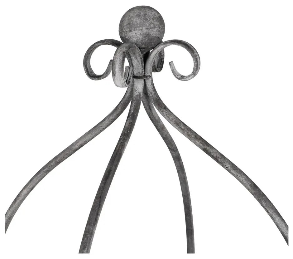 Szary metalowy regał 45x144x45 cm Mireille – Ixia