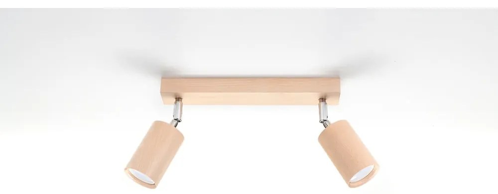 Drewniana lampa sufitowa Sollux Ludwik