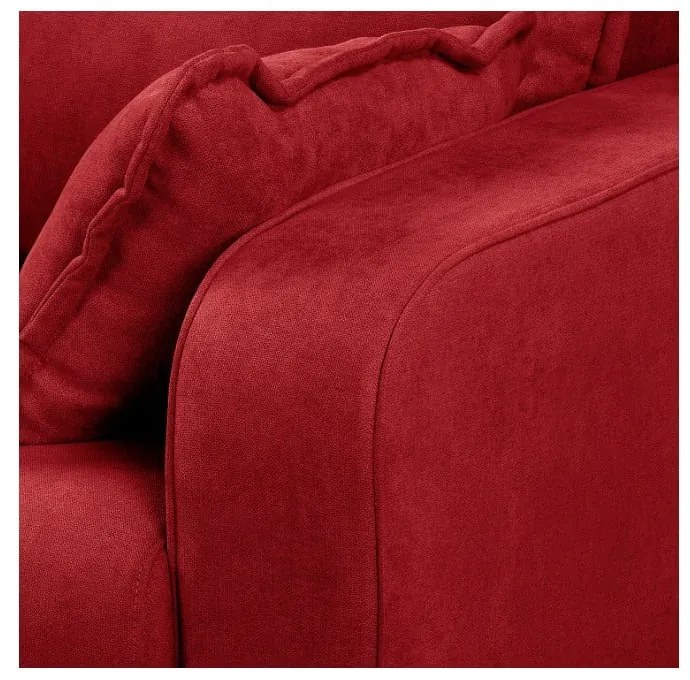 Czerwona sofa 193 cm Beata – Ropez