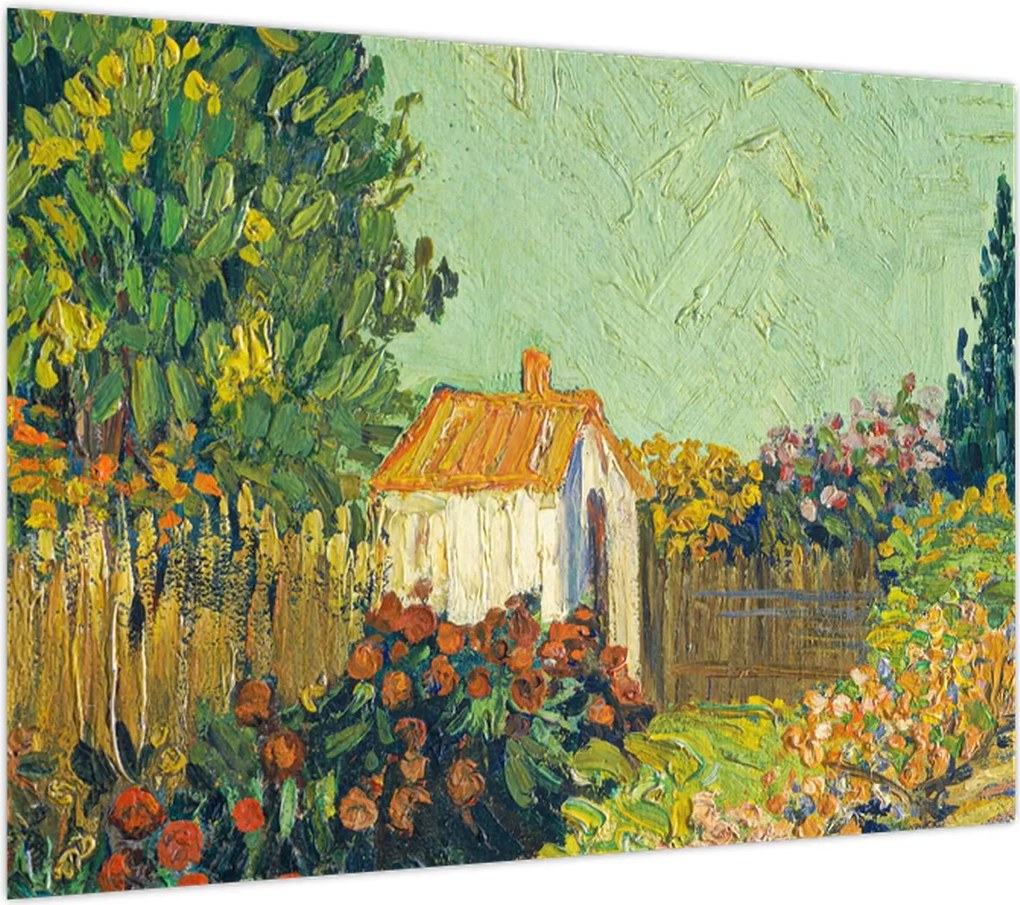 Obraz - Imitator of Vincent van Gogh, Landscape, reprodukcje (70x50 cm)
