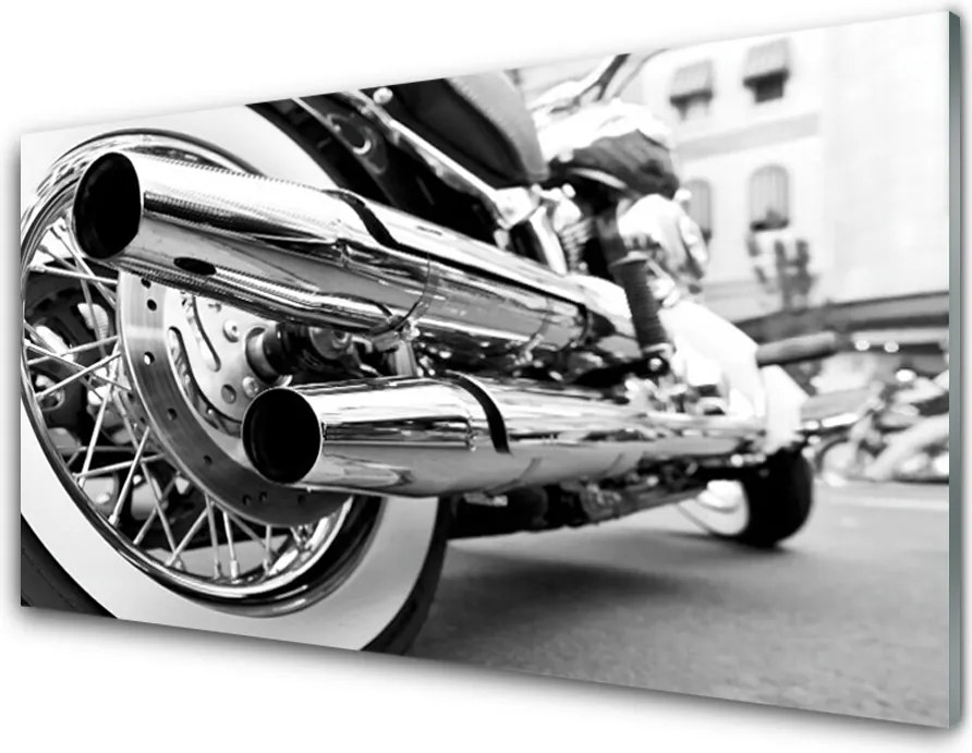 Panel Szklany do Kuchni Ikona Stylu: Motocykl