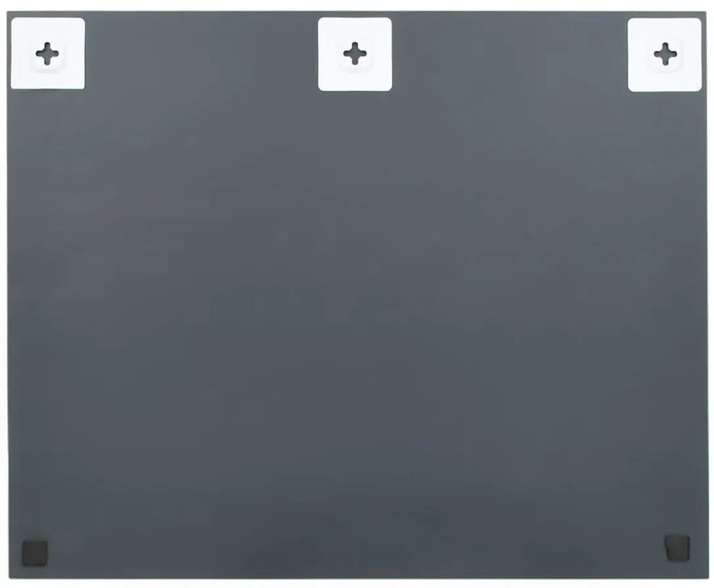 Nowoczesne prostokątne lustro z oświetleniem LED 80x60 cm L4-H97