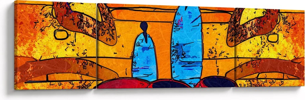 Obraz - Malarstwo starożytne (170x50 cm)