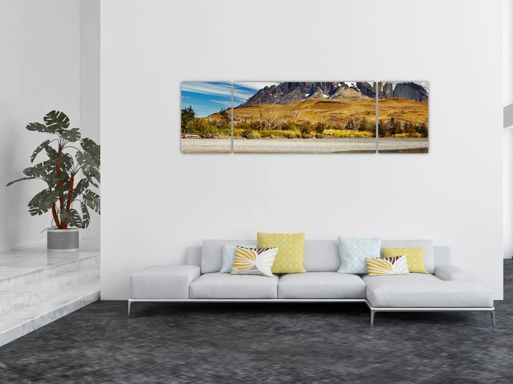 Obraz - Park Narodowy Torres del Paine (170x50 cm)