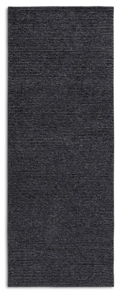 Ciemnoszary wełniany chodnik tkany ręcznie 80x200 cm Francois – Villeroy&amp;Boch