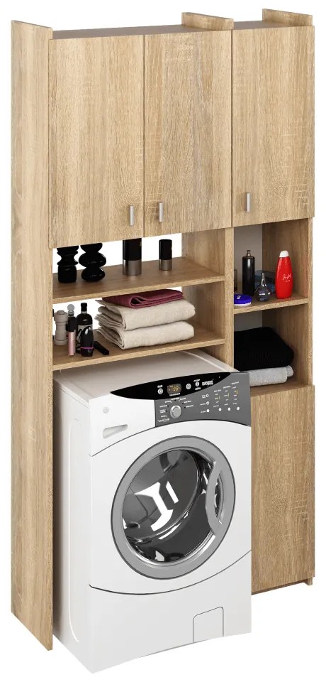 Szafka nad pralką MIRALI, dąb sonoma