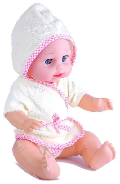 Lalka bobas w szlafroku butelka nocnik pampers gra