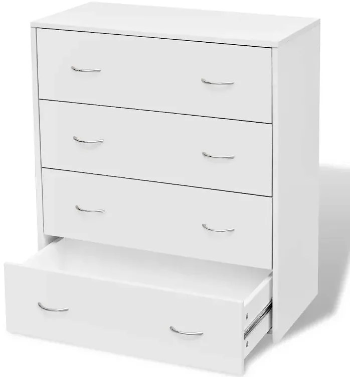 Biała minimalistyczna komoda mat Z0-G58