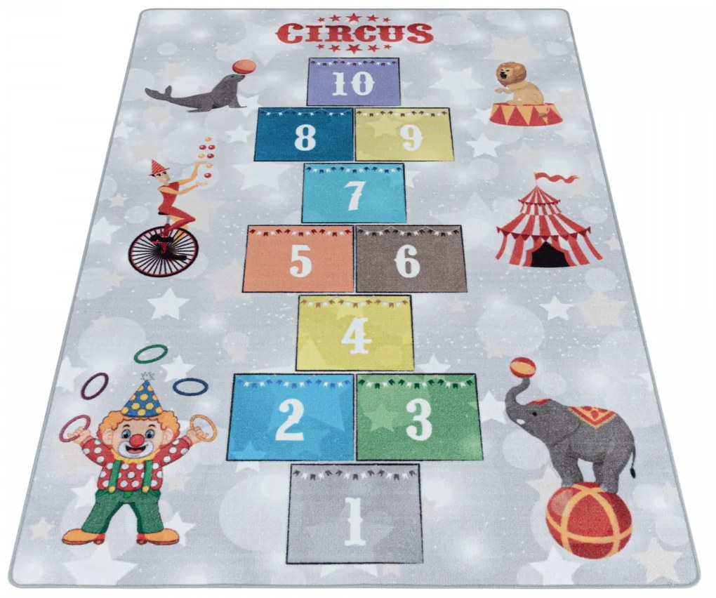 Dywan dziecięcy Play cyrkowe klasy 80 cm x 120 cm