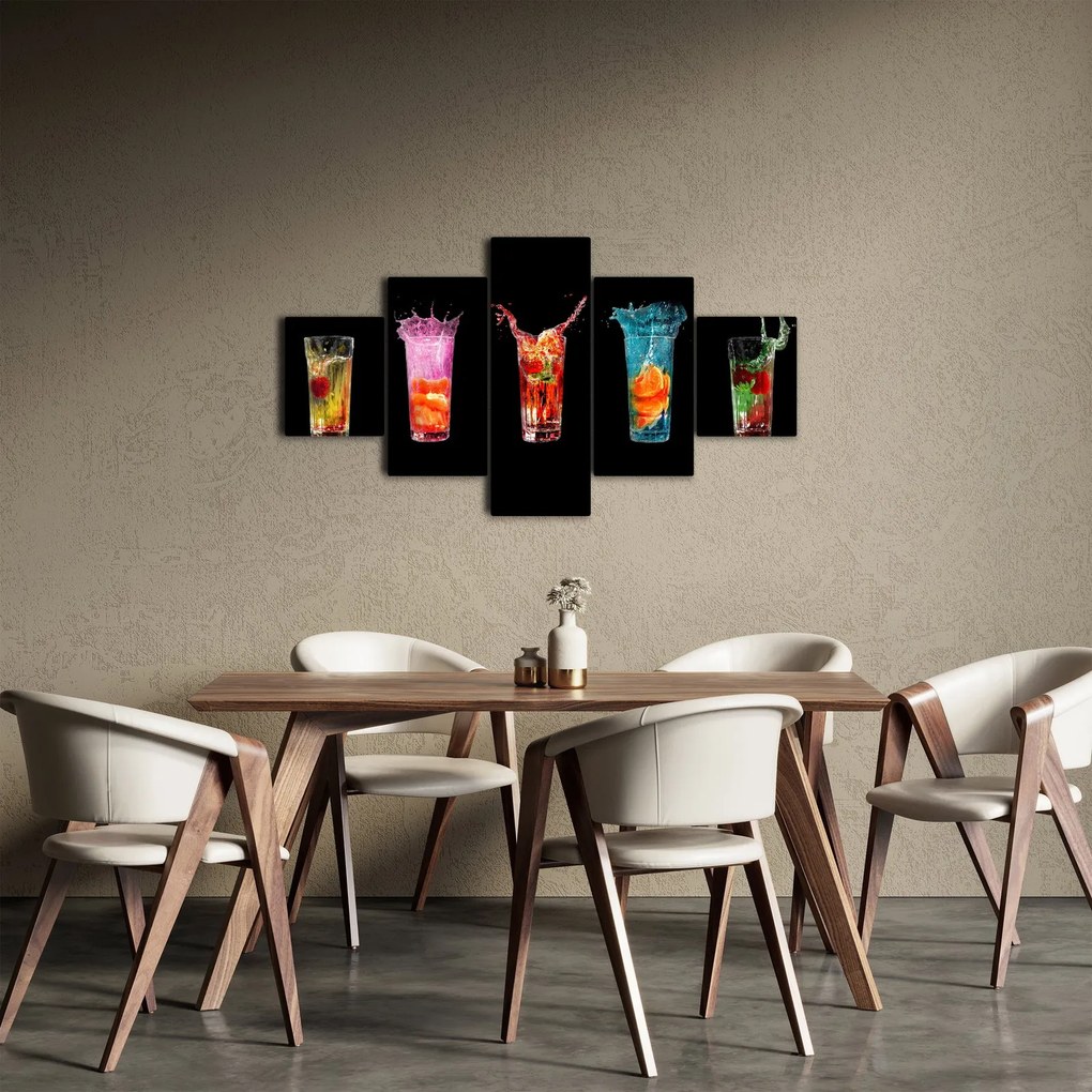 Obraz napojów (125x70 cm)